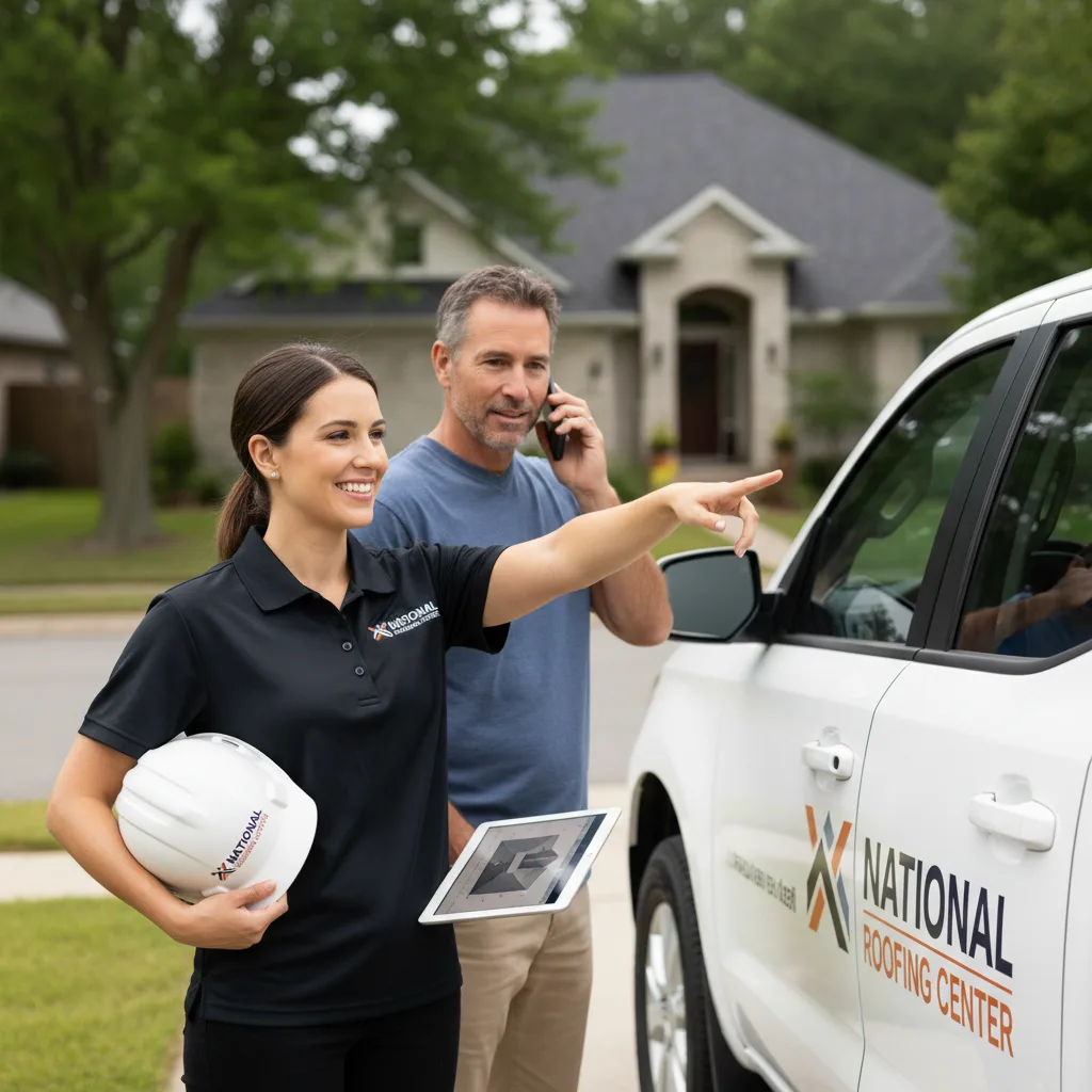 National Roofing Center customer support in Rowley